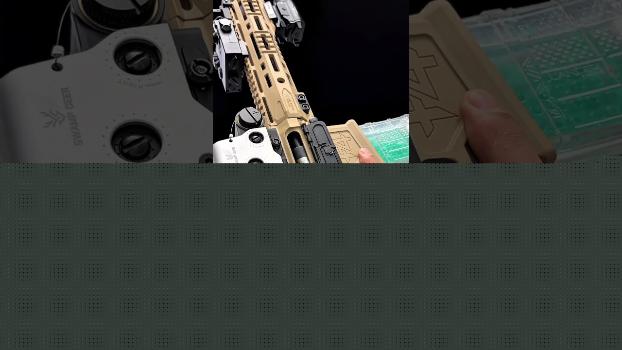 F4 Defense+Smoke Silencer.Who needs this for Christmas? #toys #gelblasters #gelblasterguns #airsoft