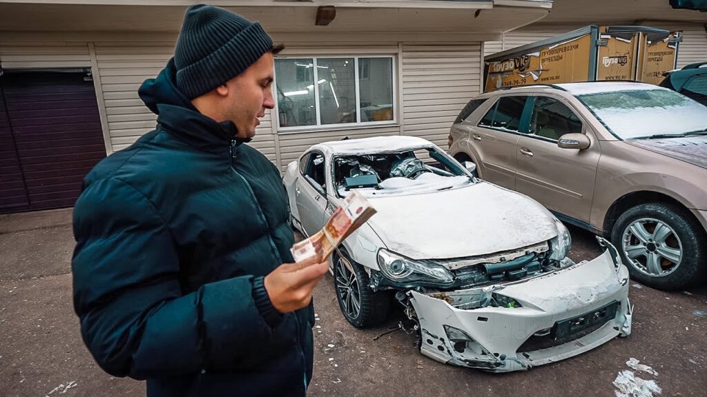 TOYOTA GT86 за 200 000 РУБЛЕЙ… Оживляем КУВАЛДОЙ!
