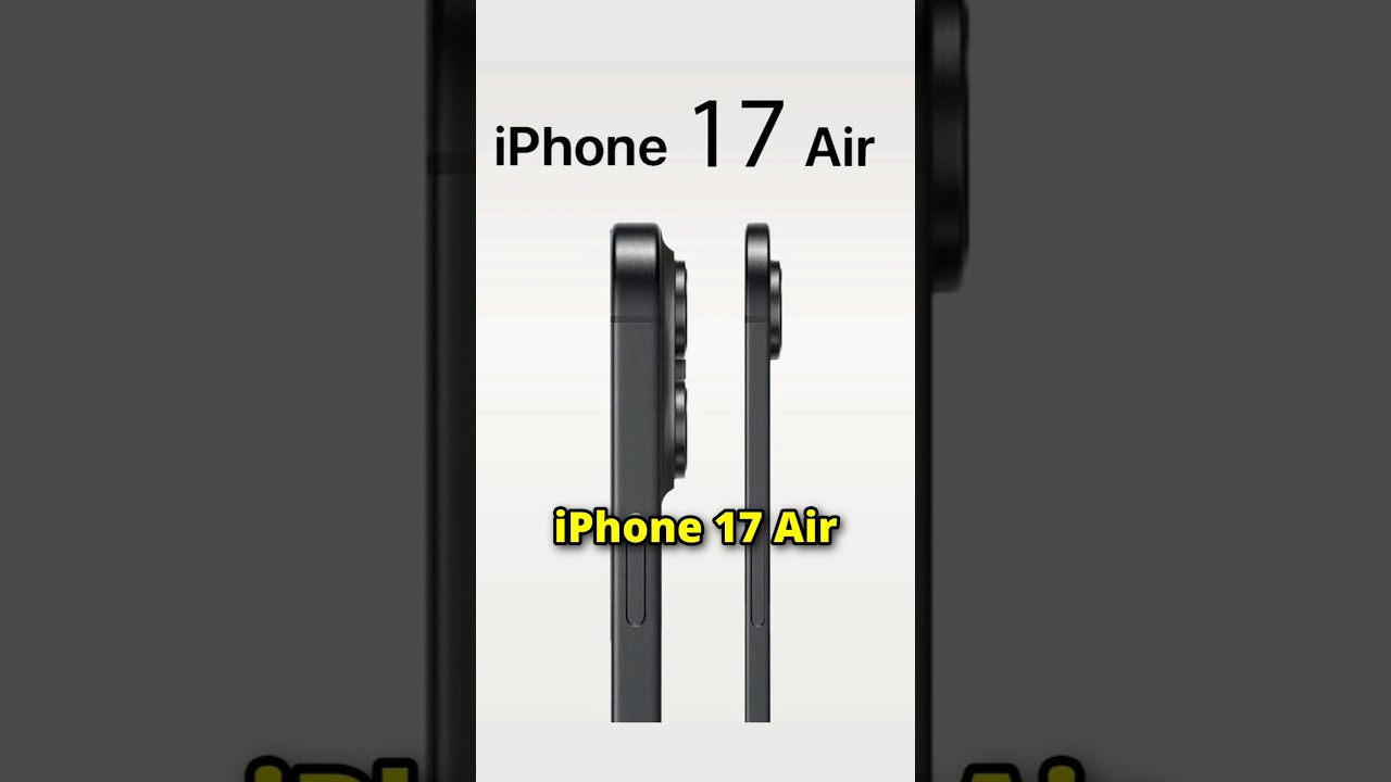 НЕ ПОКУПАЙ iPhone 17 Air!