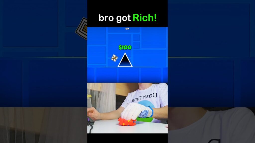 Sigma Boy $10k Challenge With Different Objects in Geometry Dash! 😱