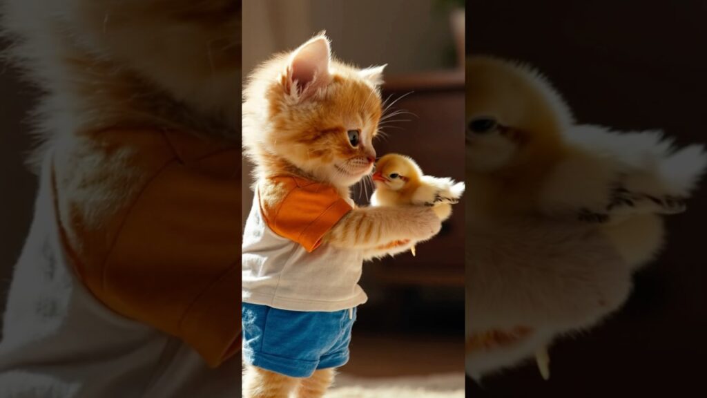 Симбочка и Цыпа!🥰 #симбочка #симба