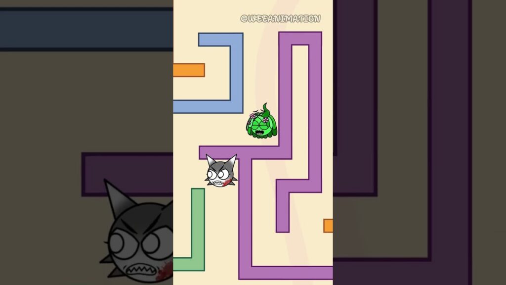 New MAZE CHALLENGE — HELP Oren, Pinki, Simon and Vineria | Incredibox Sprunki