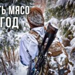 ДОБЫТЬ МЯСО НА ГОД. ЖИЗНЬ В ТАЙГЕ. ОХОТА НА ЛОСЯ С ПОДХОДА.