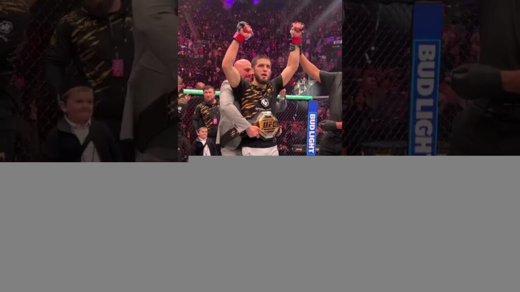 andddddd STILL!!! Islam Makhachev finishes Renato Moicano in ROUND ONE 🏆 #UFC311