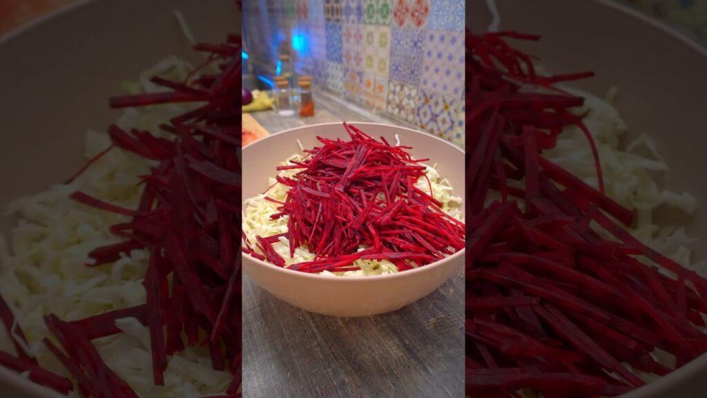 If borscht were a salad #gromovguru #cooking #food #recipe #salad #kitchen