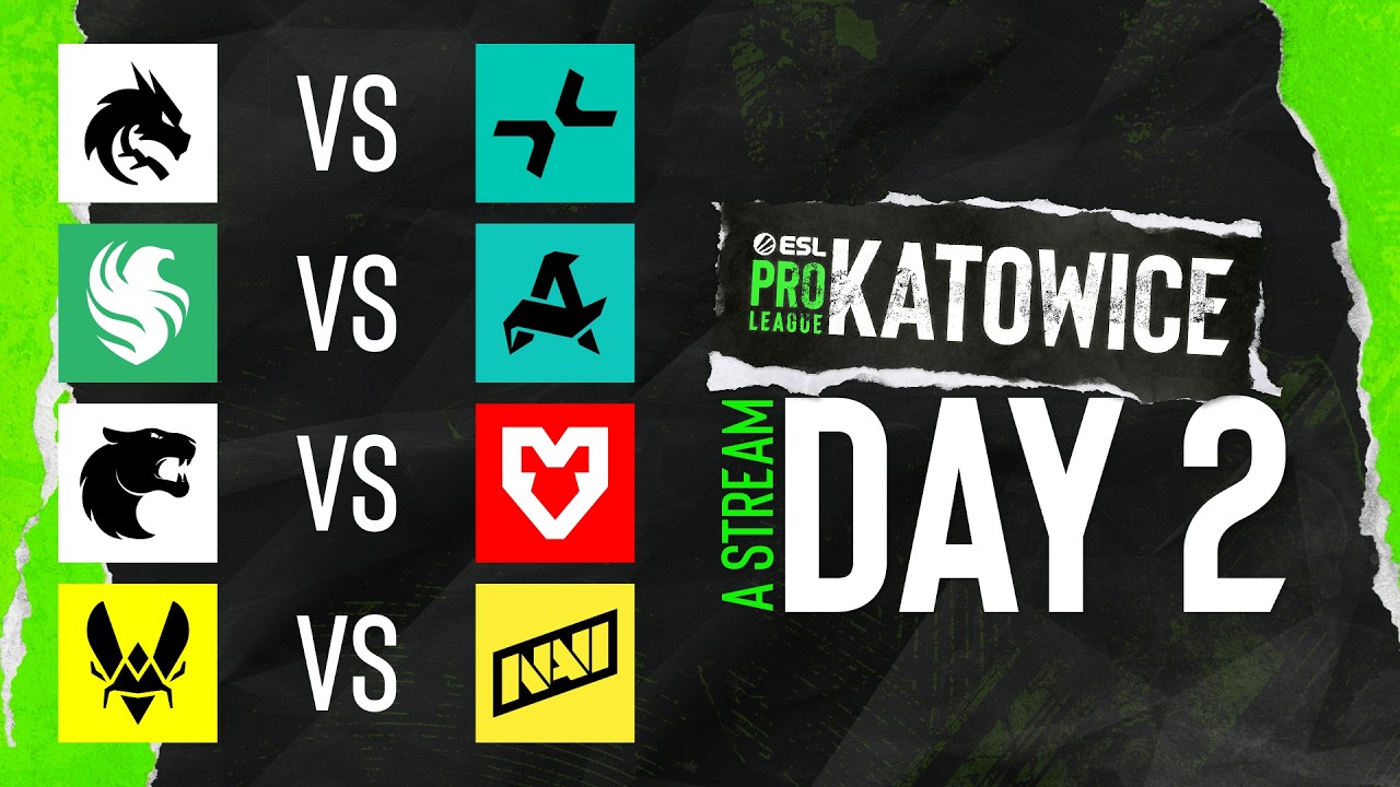 ESL Pro League Season 24 — Day 2 — Stream A — Full show